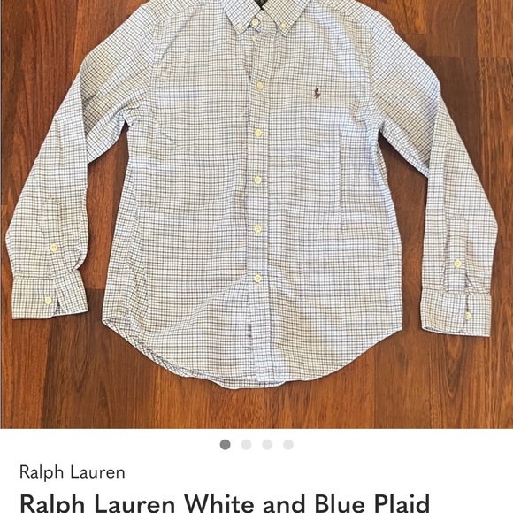 12 Piece Lot Boys Medium 10-12 with coat, button downs, and tees - Picture 3 of 12